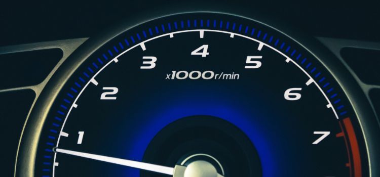 Speedometer Measuring Speed